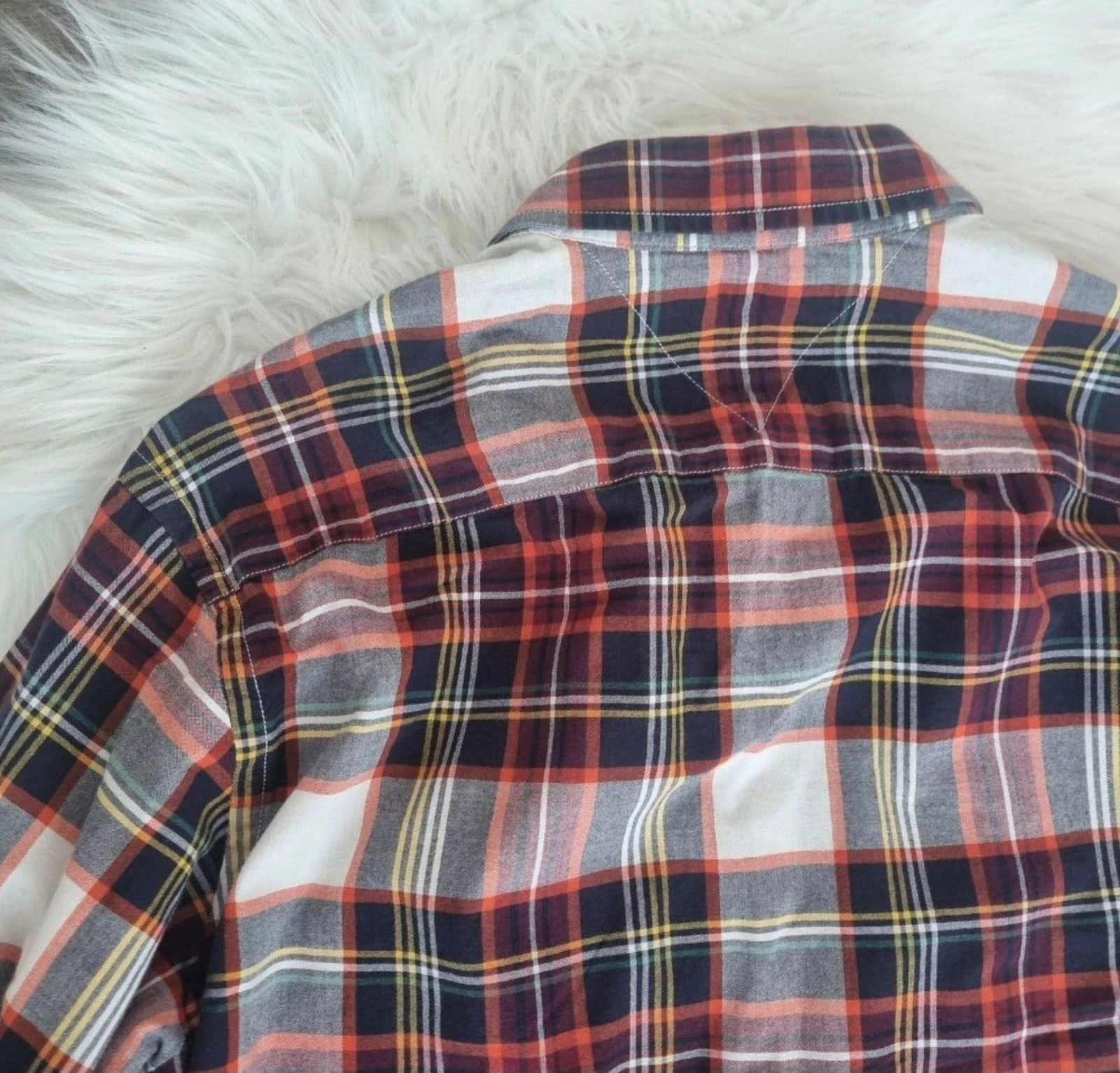 Camisa a cuadros Tommy Hilfiger – Ajuste personalizado – Talla M – photo 8